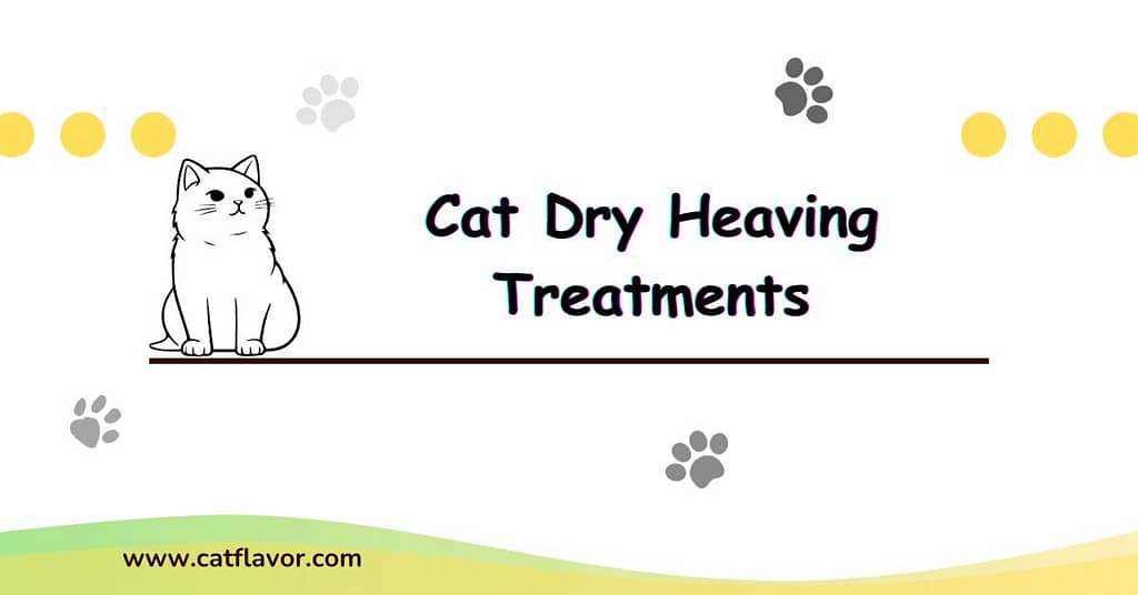 Cat dry heaving treatments