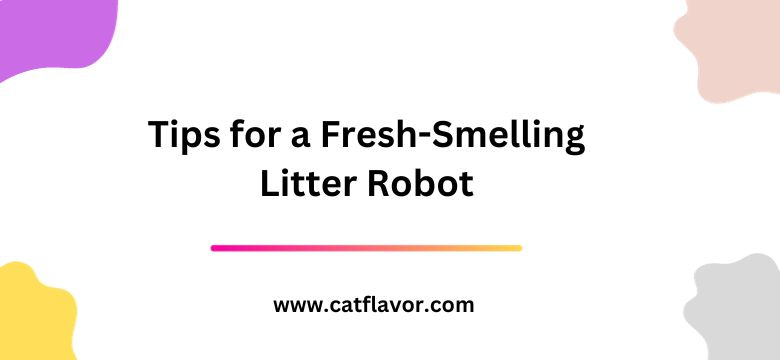 Tips for a Fresh-Smelling Litter Robot