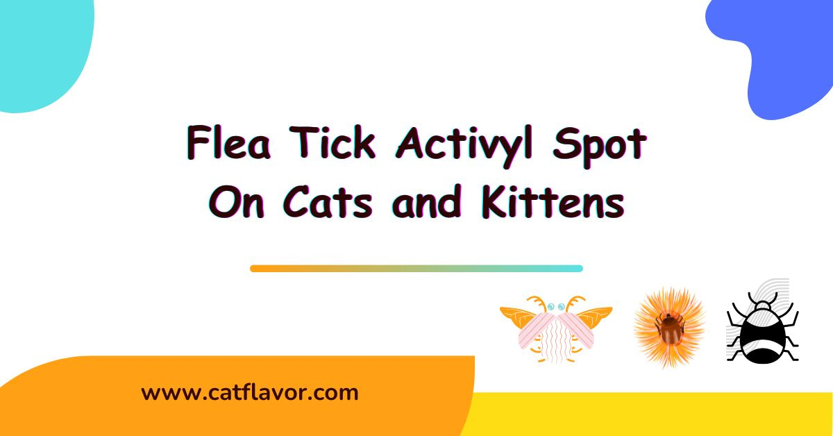 Flea Tick Activyl Spot On Cats